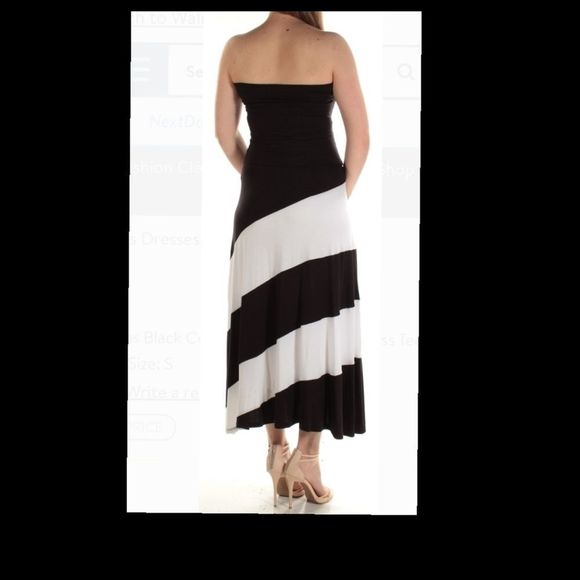 I.N.C Black & White Covertible Dress/ skirt - Picture 2 of 5